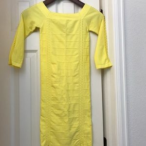 3/4 Sleeve Bebe minidress!